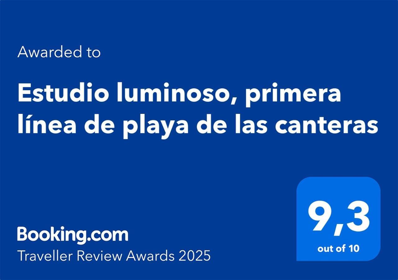 Estudio Luminoso, Primera Linea De Playa De Las Canteras Las Palmas de Gran Canaria Exterior foto
